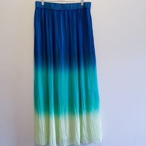 NEW w/o Tags NY&C Dip-Dye Maxi Skirt